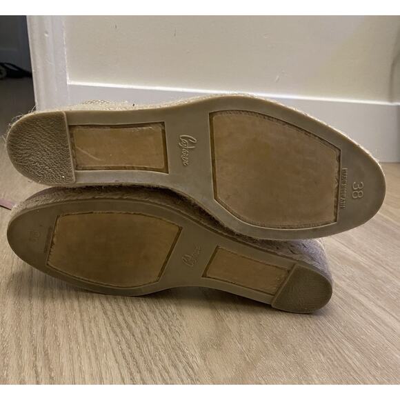 Castaner Carina Espadrille Wedge Sandals Size 38 Spain Boho Preppy Classic - Picture 11 of 11
